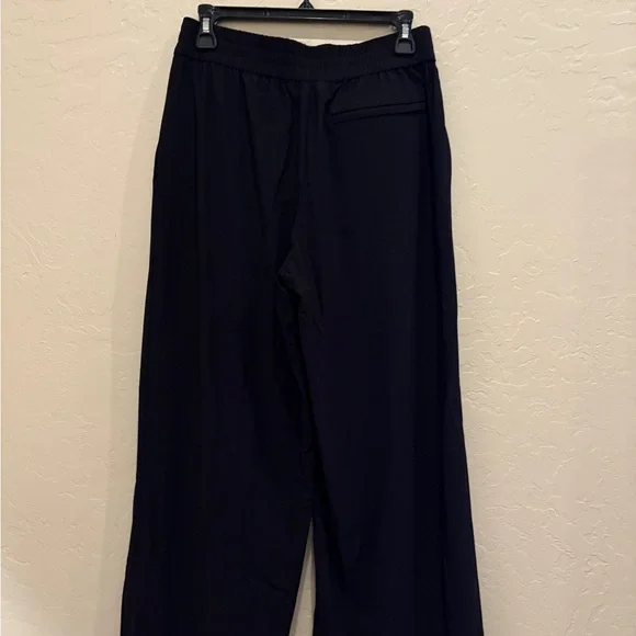 Athleta NWT Pinnacle Trouser Black Wide Leg Pants - Picture 3 of 4